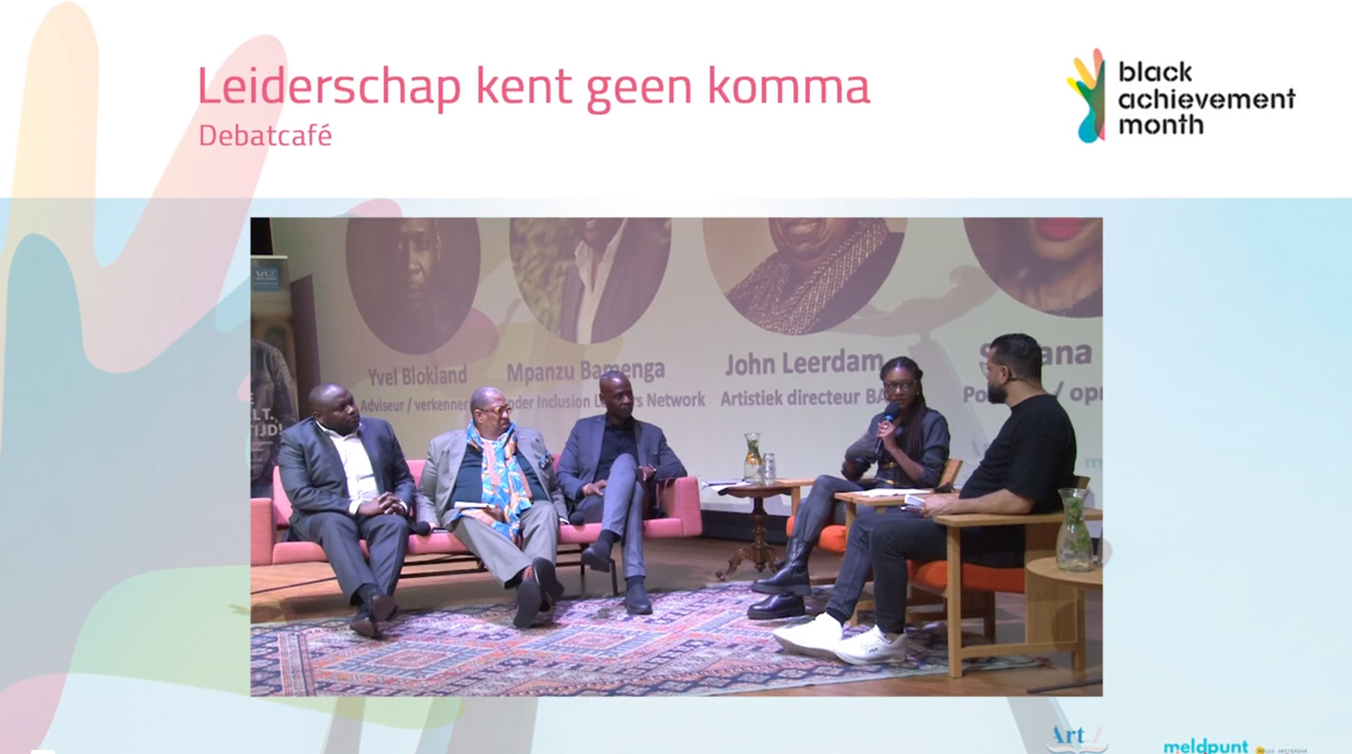 Black Achievement Month - Debat Leiderschap